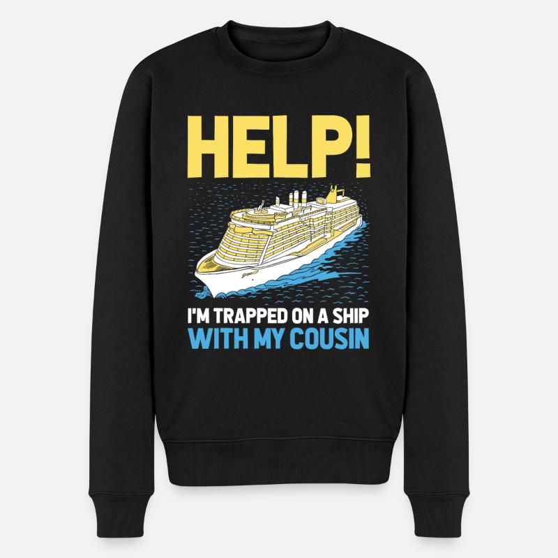Croisière - Pull Premium bio Homme - noir