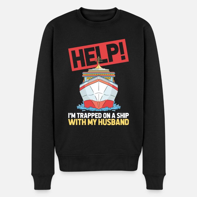 Croisière - Pull Premium bio Homme - noir