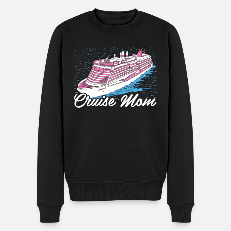 Kreuzfahrt - Männer Premium Bio Pullover - Schwarz