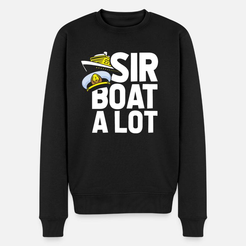 Croisière - Pull Premium bio Homme - noir