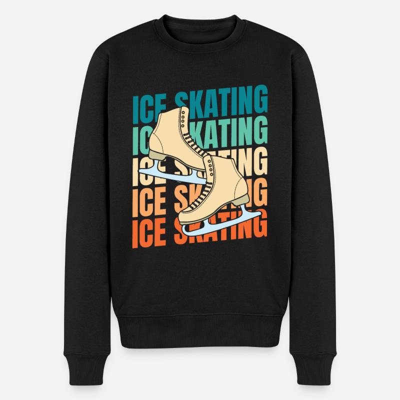 Patinage - Pull Premium bio Homme - noir