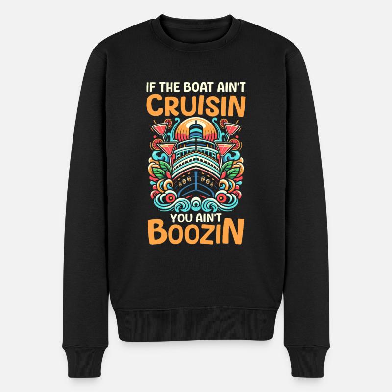 Croisière - Pull Premium bio Homme - noir