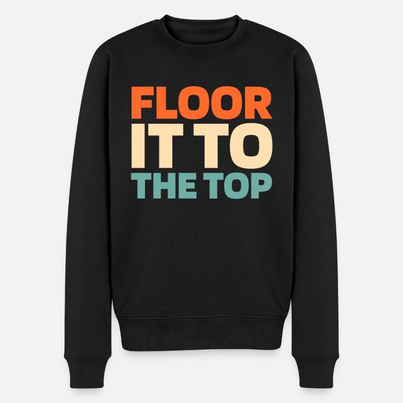 Ascenseur Ascenseur - Pull Premium bio Homme - noir