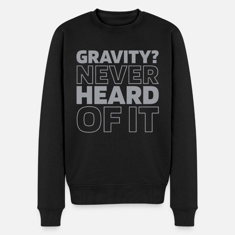 Ascenseur Ascenseur - Pull Premium bio Homme - noir