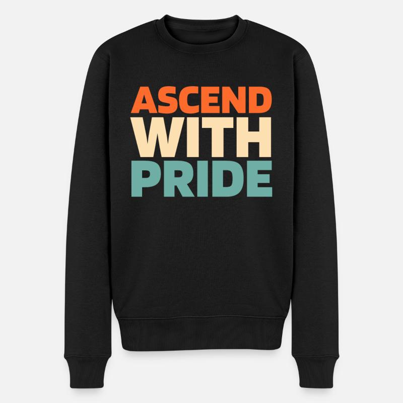 Ascenseur Ascenseur - Pull Premium bio Homme - noir