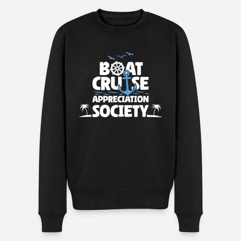 Croisière - Pull Premium bio Homme - noir