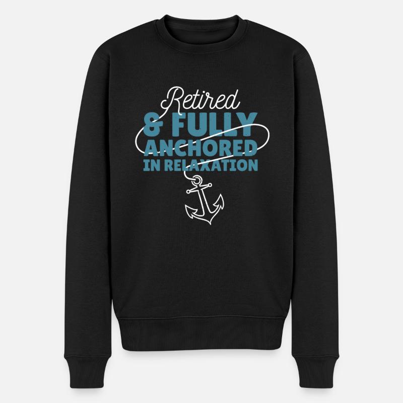 Cruise Retraité Retraite - Pull Premium bio Homme - noir