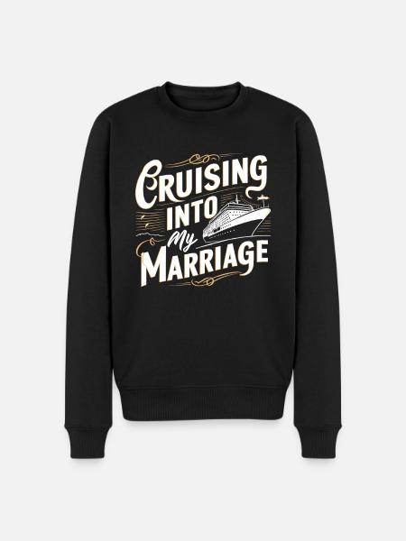 Cruise Married - Men's Premium Organic Jumper - black