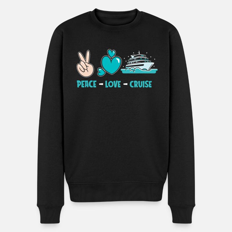 Croisière - Pull Premium bio Homme - noir