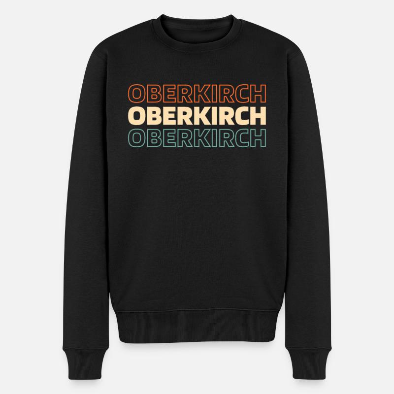 Ville allemande Oberkirch Baden-Württemberg - Pull Premium bio Homme - noir