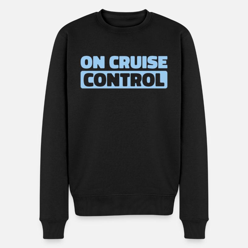 Kreuzfahrt - Männer Premium Bio Pullover - Schwarz