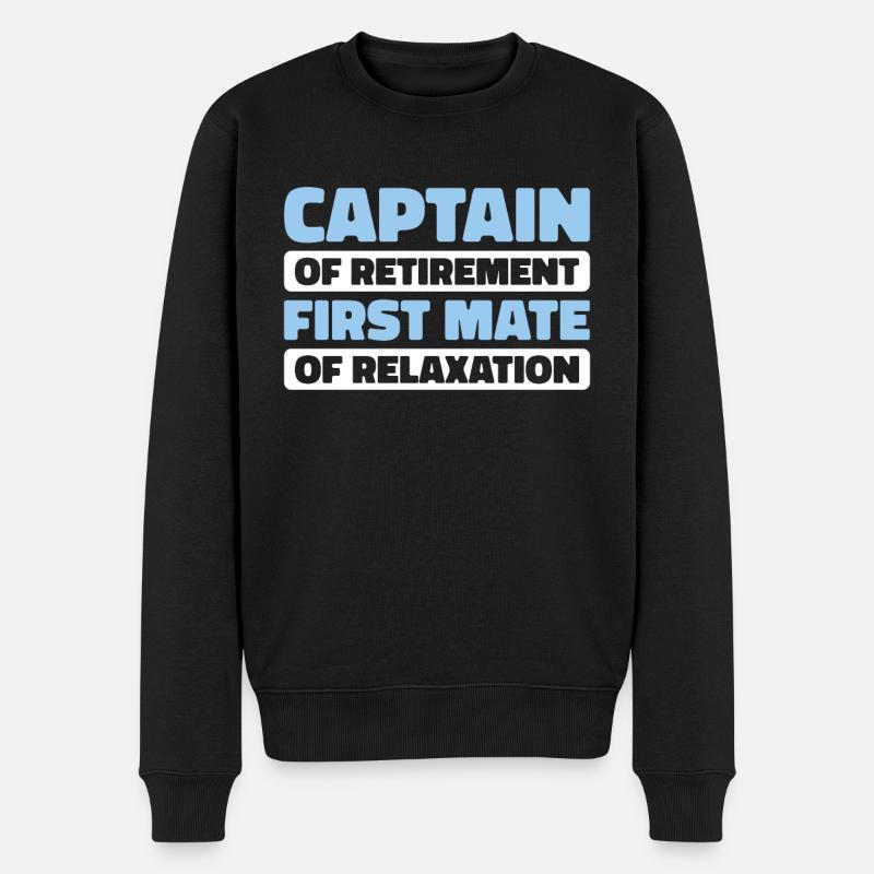 Cruise Retraite - Pull Premium bio Homme - noir