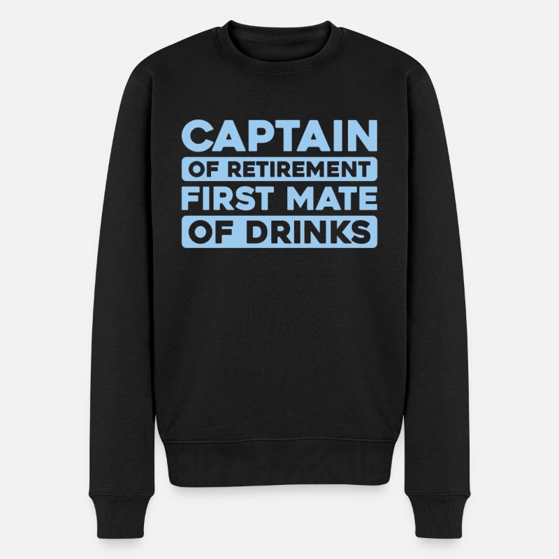 Cruise Retraite - Pull Premium bio Homme - noir