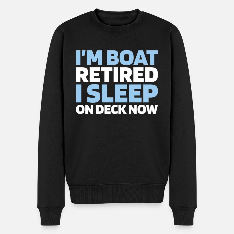 Kreuzfahrt Retired Retirement - Männer Premium Bio Pullover - Schwarz