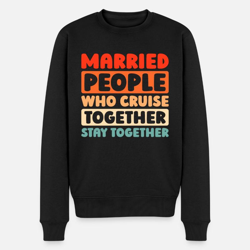 Croisière - Pull Premium bio Homme - noir