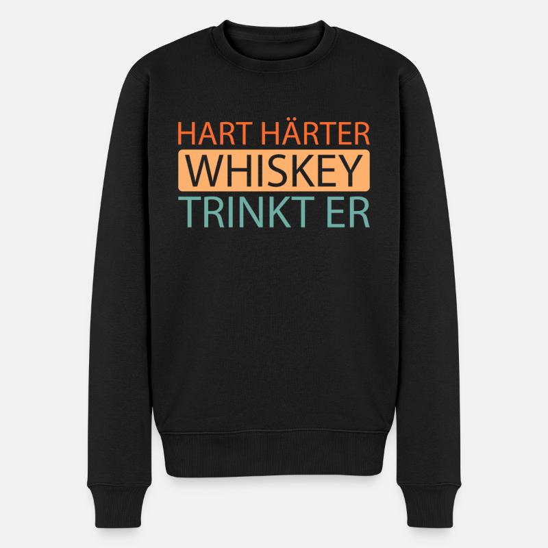 Whisky Whiskey - Pull Premium bio Homme - noir