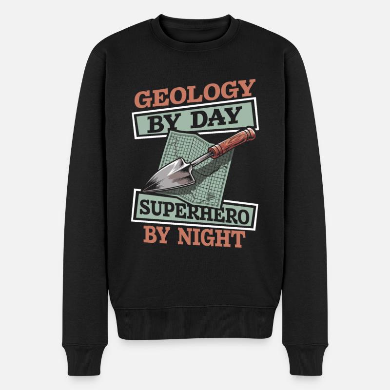 Géologue géologue - Pull Premium bio Homme - noir