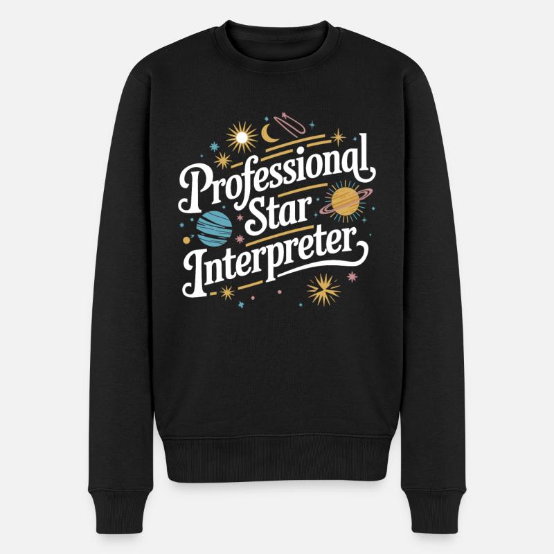 Astrologie Astrologue - Pull Premium bio Homme - noir