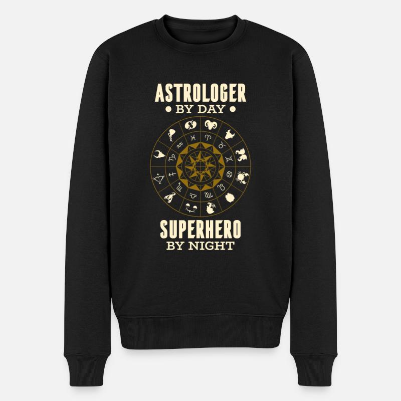 Astrologie Astrologue - Pull Premium bio Homme - noir