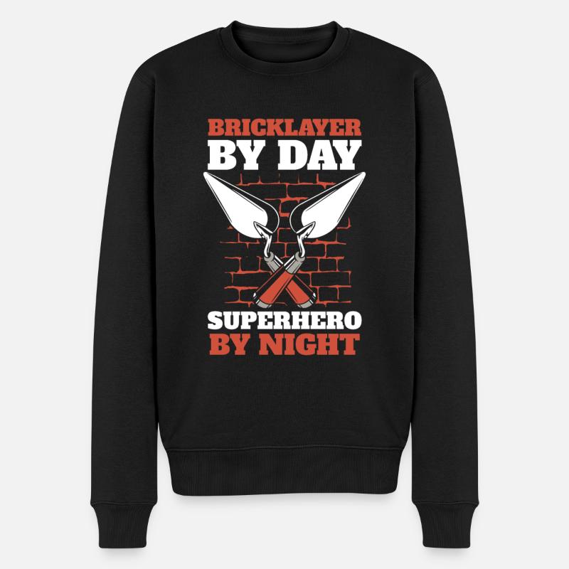 Maçon - Pull Premium bio Homme - noir