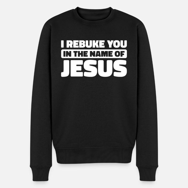Christianisme chrétien - Pull Premium bio Homme - noir
