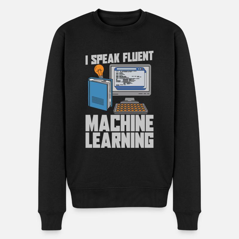 Data Science Data Analyst - Männer Premium Bio Pullover - Schwarz