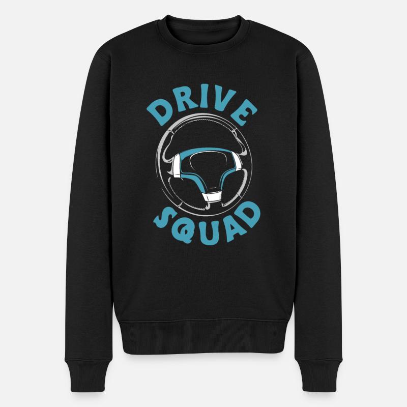 Chauffeur Kader - Männer Premium Bio Pullover - Schwarz