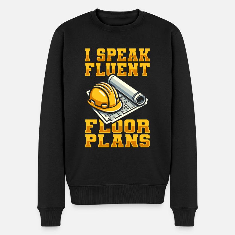 Constructeur - Pull Premium bio Homme - noir