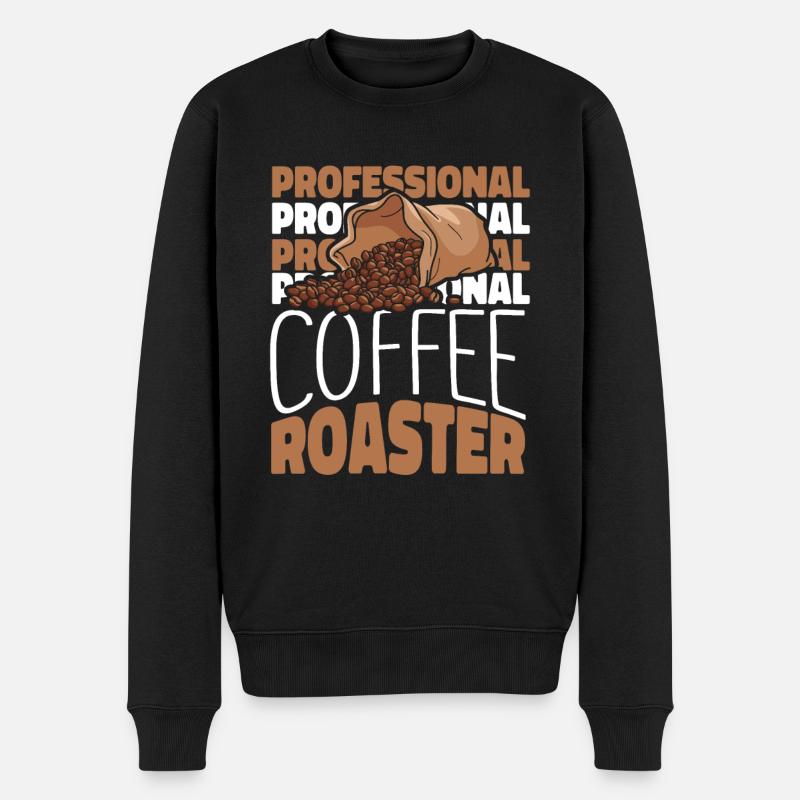 Torréfacteurs de café - Pull Premium bio Homme - noir
