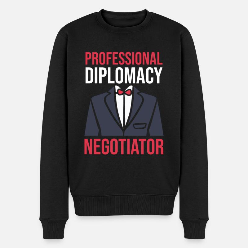 Ambassadeur - Pull Premium bio Homme - noir