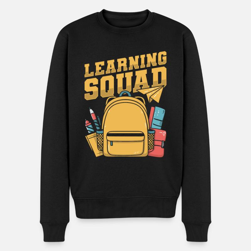 Pédagogue Kader - Pull Premium bio Homme - noir