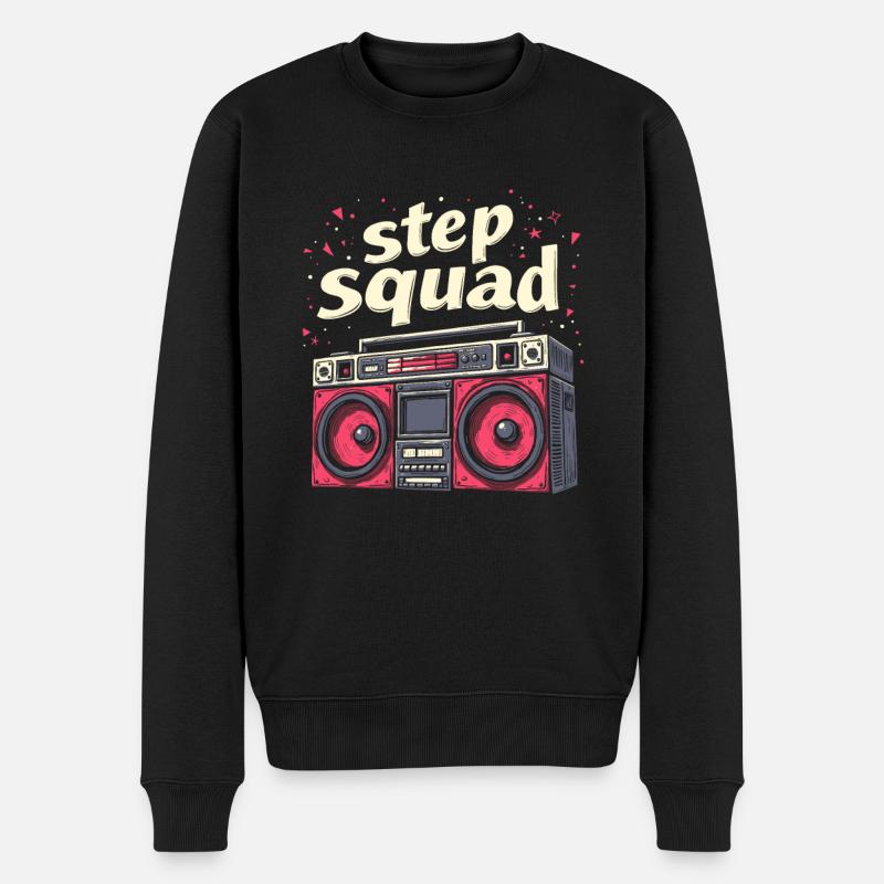 Choreograph Kader - Männer Premium Bio Pullover - Schwarz