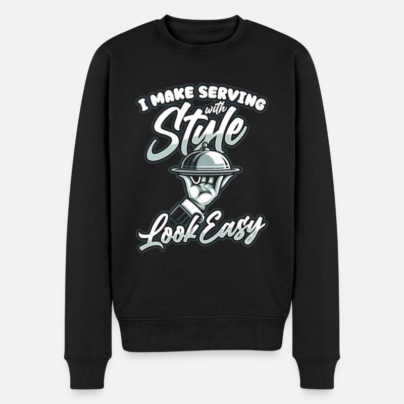 Majordome - Pull Premium bio Homme - noir