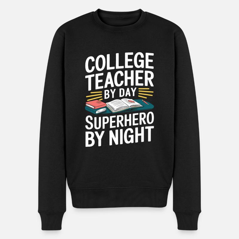 Professeur - Pull Premium bio Homme - noir