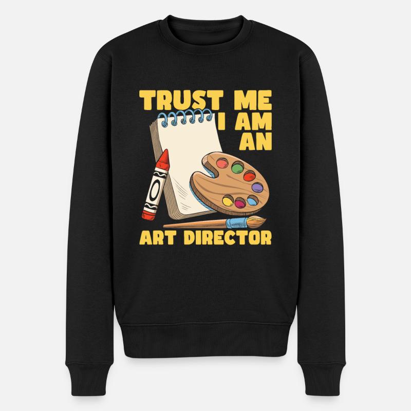 Directeur artistique - Pull Premium bio Homme - noir