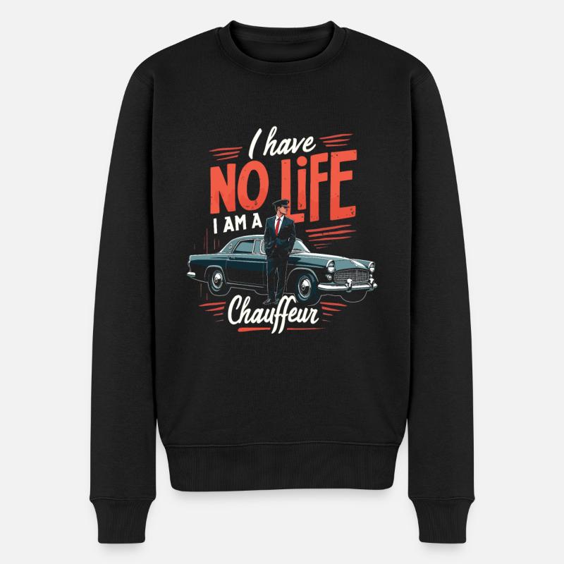 Chauffeur - Pull Premium bio Homme - noir