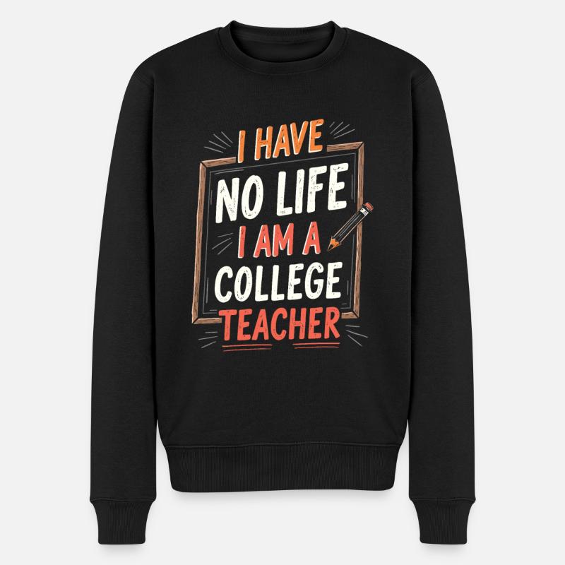 Professeur - Pull Premium bio Homme - noir