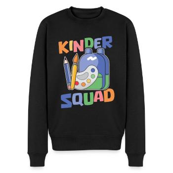 Grundschullehrer Grundschule Lehrer Kader - Männer Premium Bio Pullover - Schwarz - Vorne - Nico (187cm)