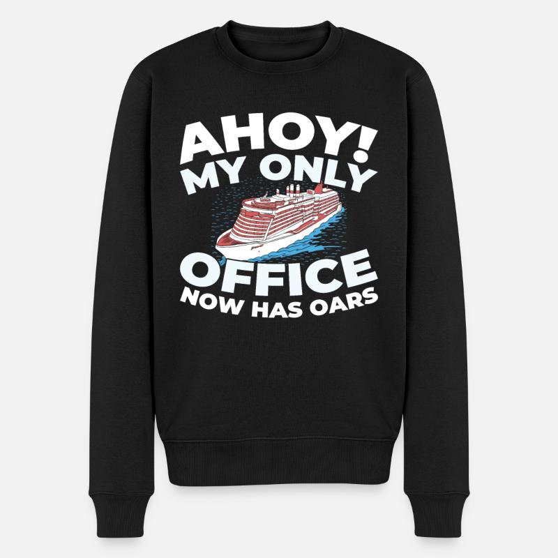 Cruise Retraite - Pull Premium bio Homme - noir