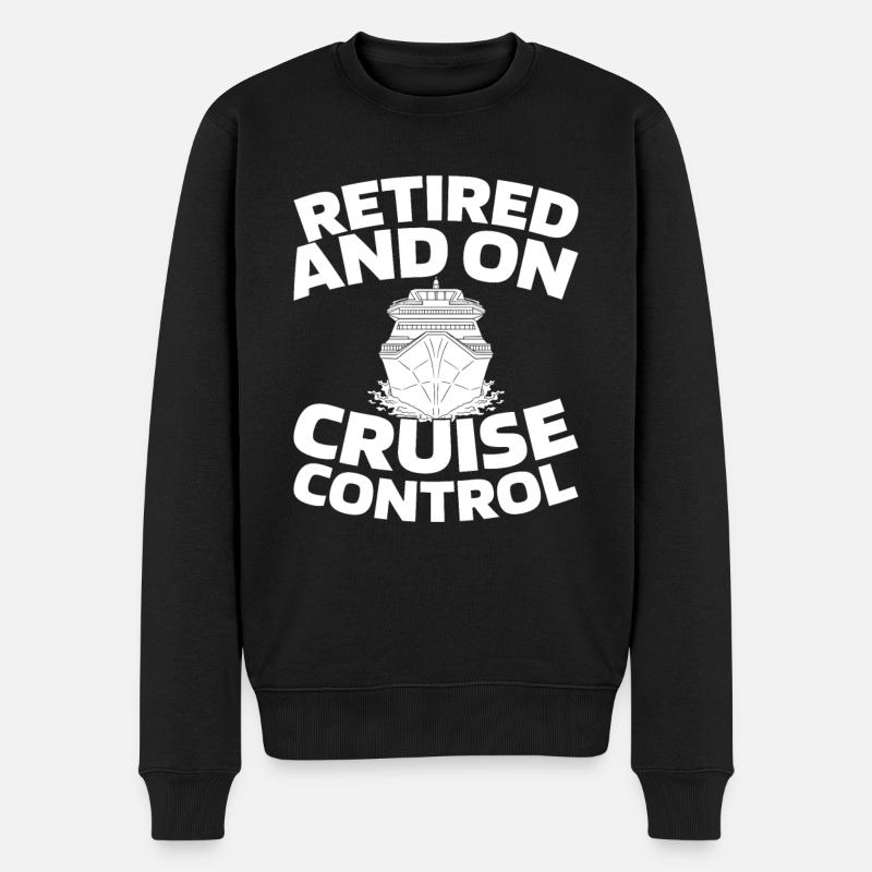 Cruise Retraite - Pull Premium bio Homme - noir