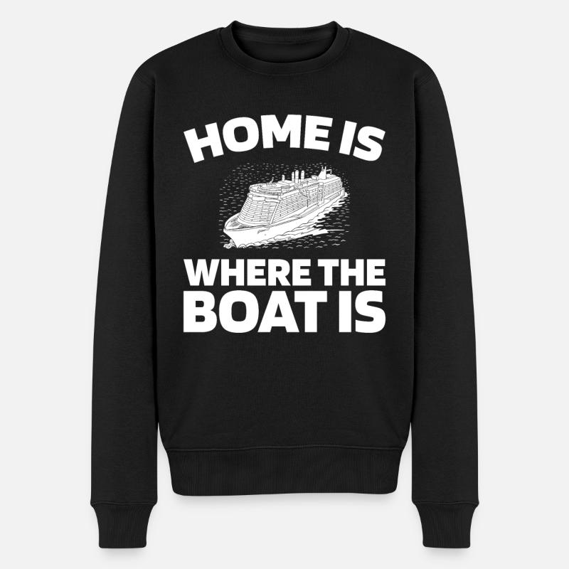 Croisière - Pull Premium bio Homme - noir
