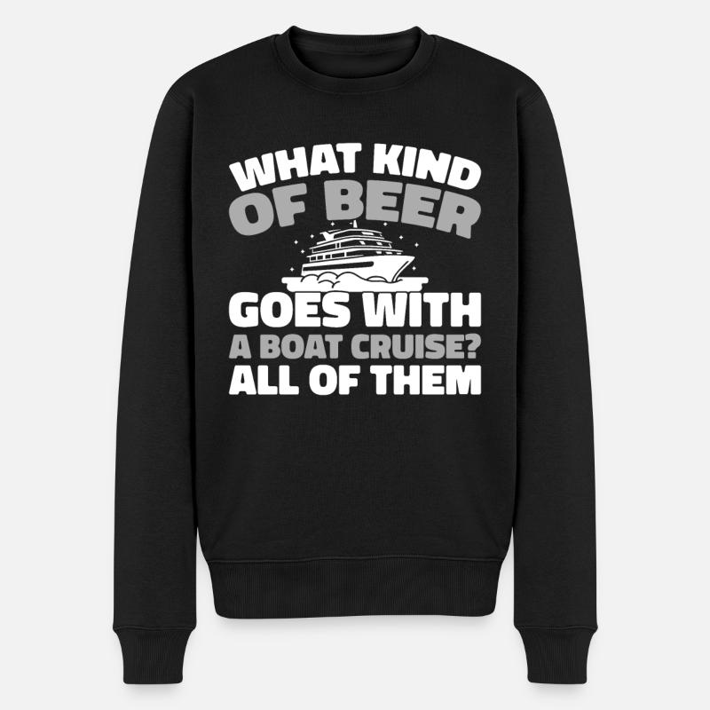 Croisière - Pull Premium bio Homme - noir