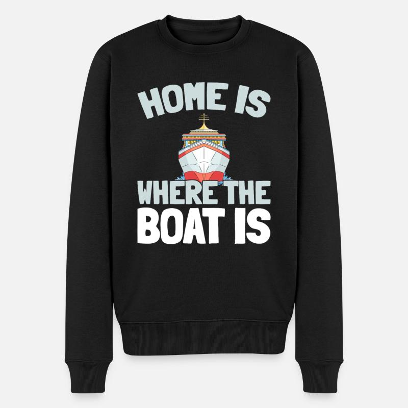 Croisière - Pull Premium bio Homme - noir