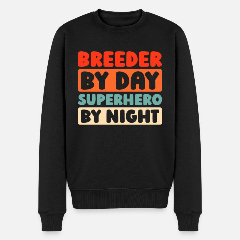 Éleveur - Pull Premium bio Homme - noir