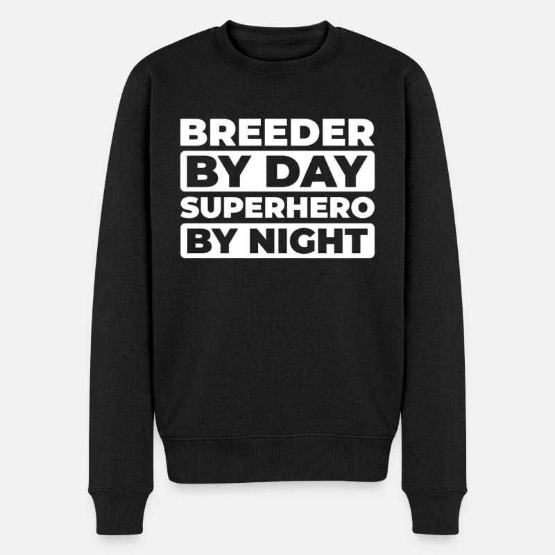 Éleveur - Pull Premium bio Homme - noir