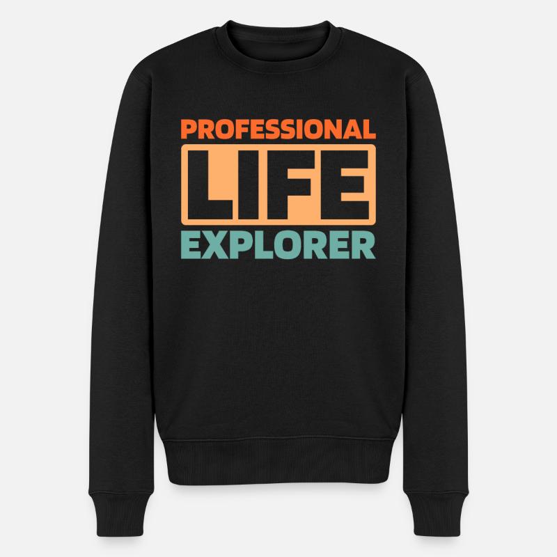 Biologiste en biologie - Pull Premium bio Homme - noir