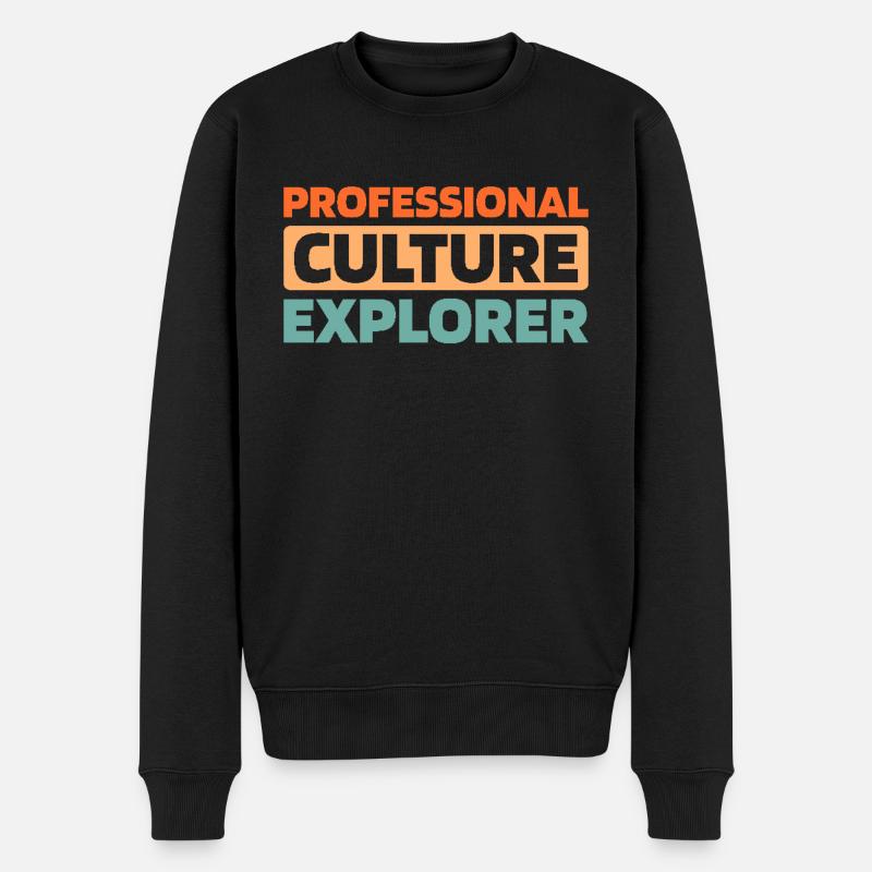 Ethnologue - Pull Premium bio Homme - noir