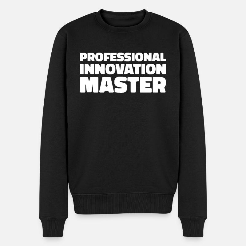 Ingenieur - Männer Premium Bio Pullover - Schwarz