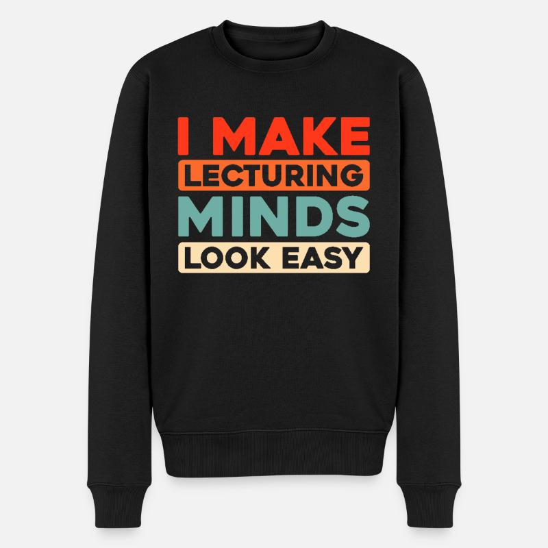 Professeur - Pull Premium bio Homme - noir