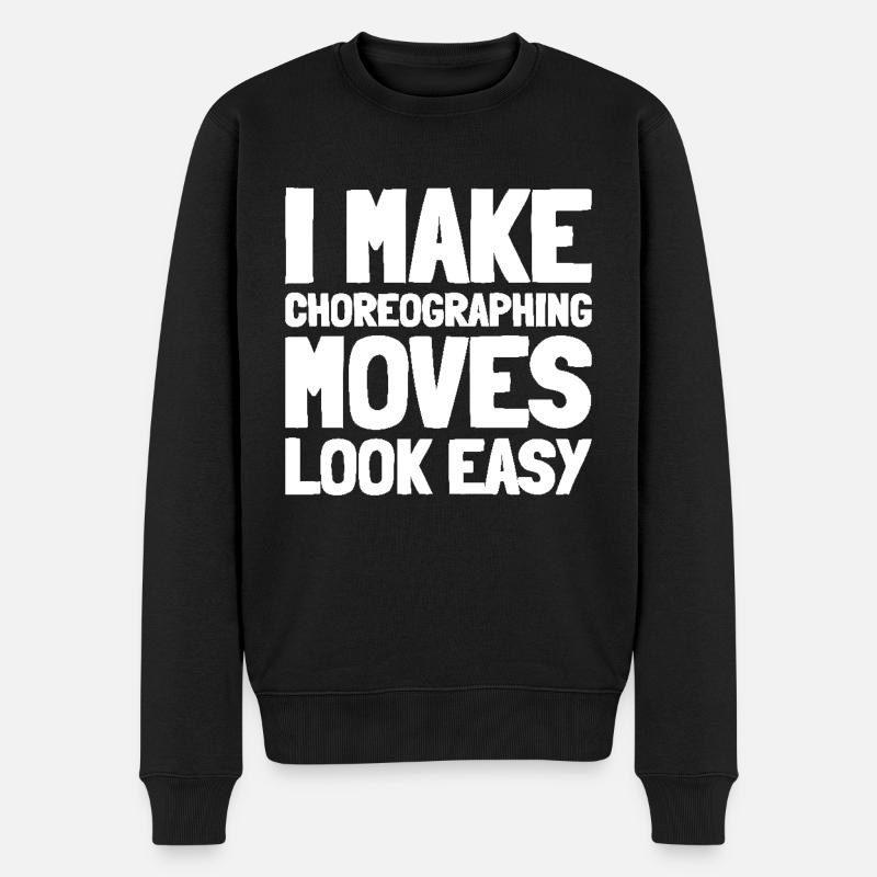 Chorégraphe - Pull Premium bio Homme - noir